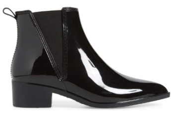 Mens Boots | PAOLO chelsea boots in patent leather Black