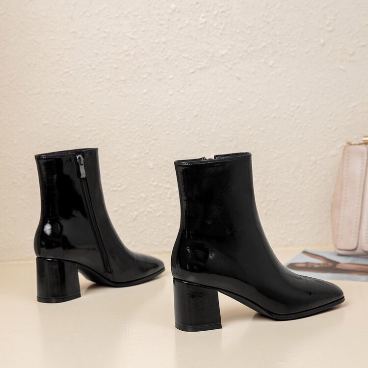 Mens Boots | VASSILI boots in smooth leather Black