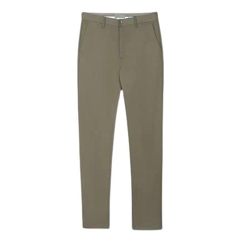 Mens Denim | chino pants in stretch cotton Sand Beige