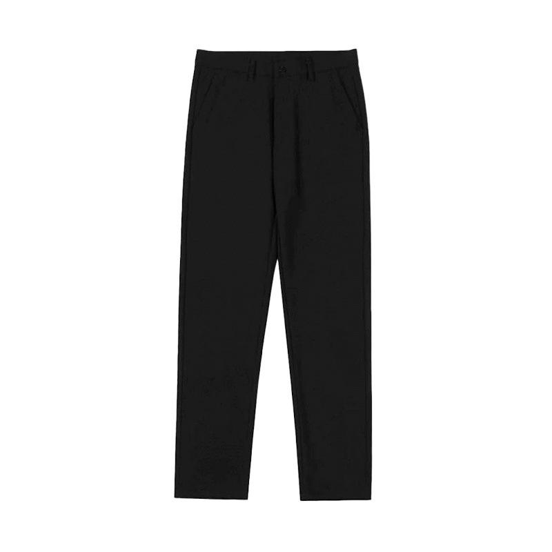 Mens Denim | Chino Pants in Stretch Gabardine Black