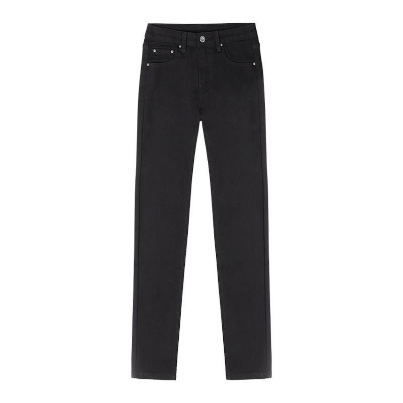 Mens Denim | Long Extreme Baggy Jeans in Carbon Black Denim Black