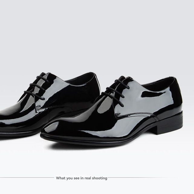 Mens Formal | GABRIEL derbies in patent leather Black