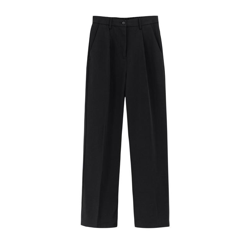 Mens Jackets And Pants | 90’S pants in silk crepe Black