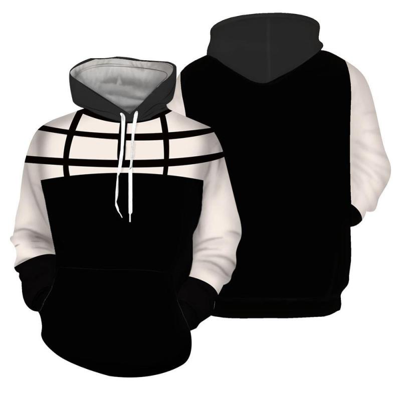 Mens Jersey | hoodie Black And Naturel