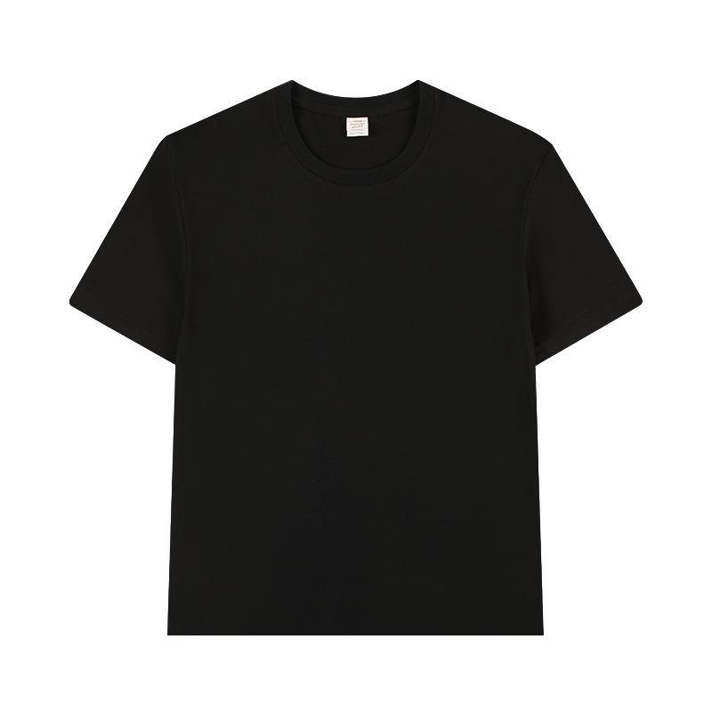 Mens Jersey | T-Shirt Cassandre in Silk Wool Black