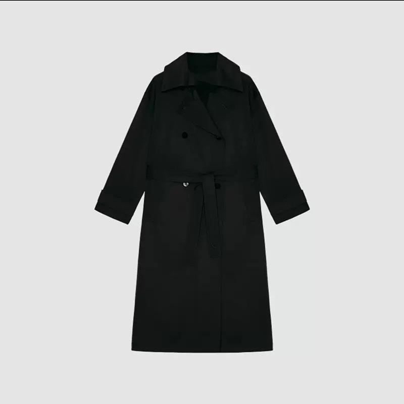 Mens Leather And Coats | coat in wool satin flannel Black