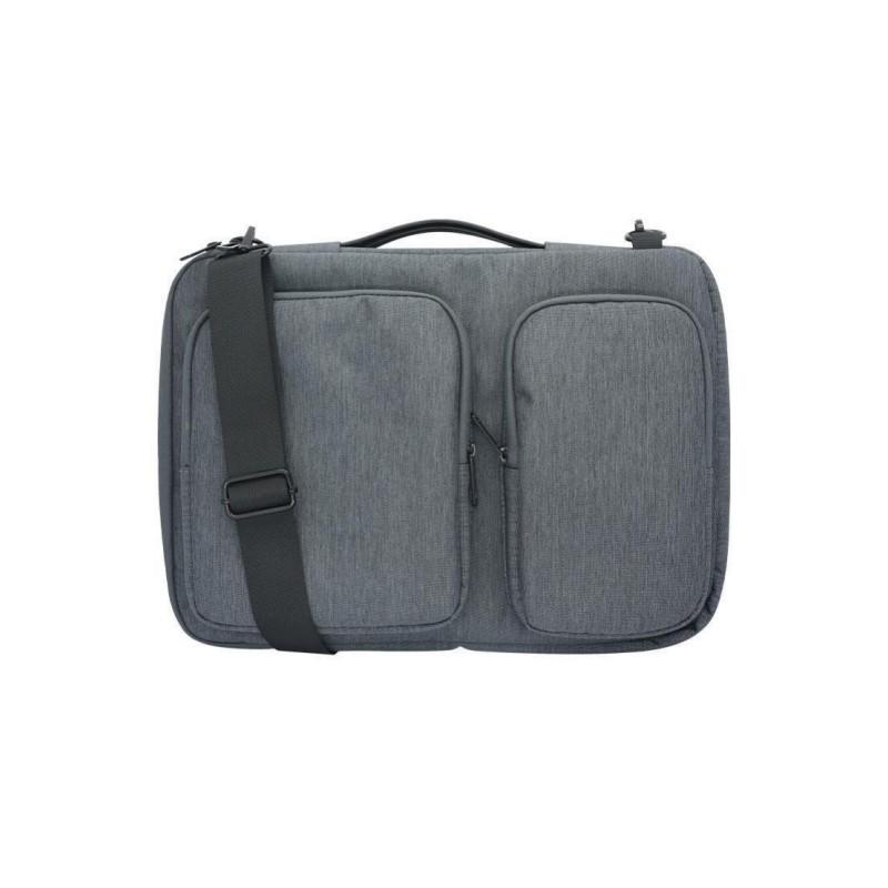 Mens Messengers | CITY CAMERA BAG IN GRAINED LEATHER Black