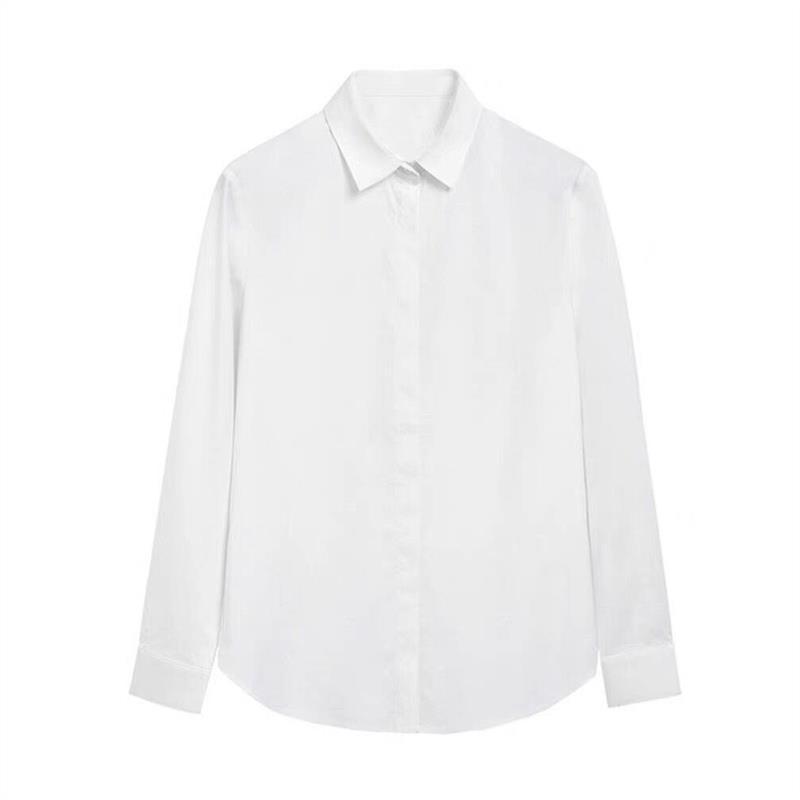 Mens Shirts | Cassandre Shirt in Poplin Blanc