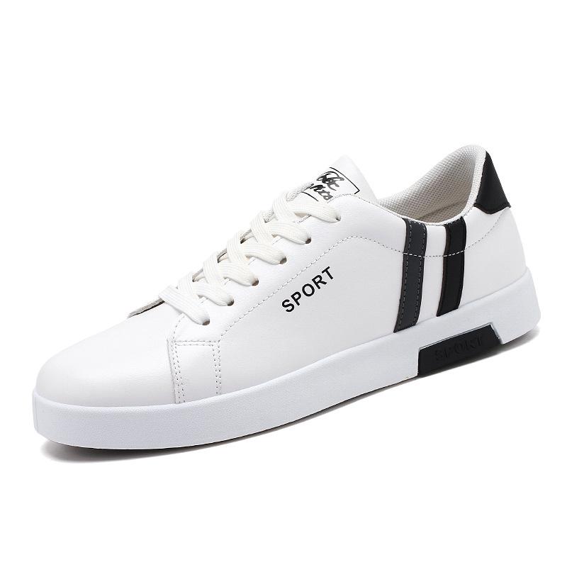 Mens Sneakers | court classic sl/06 embroidered sneakers in smooth leather Optic White