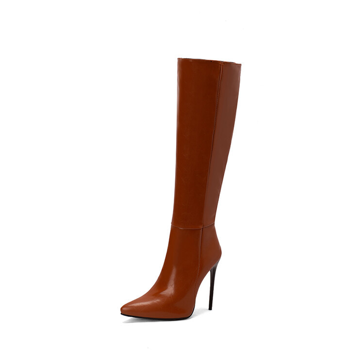 Womens Boots | VENDOME boots in glazed leather Argile