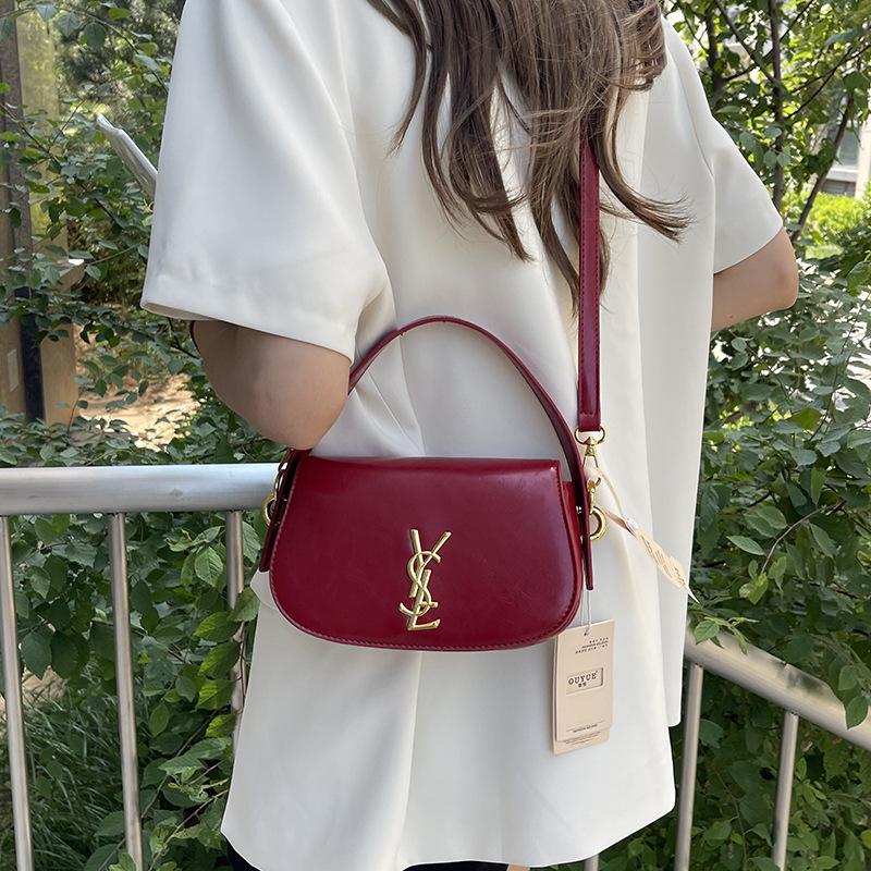 Womens Crossbody Bags | CASSANDRE phone holder in smooth leather Rouge Merlot