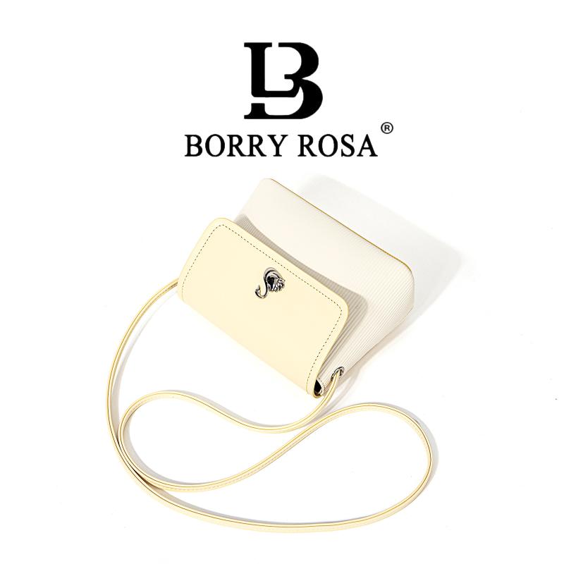 Womens Crossbody Bags | MINI NOLITA IN LAMBSKIN Blanc Vintage