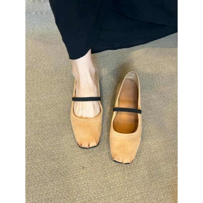 Womens Flats And Loafers | GIO ballet flats in satin crepe Black And Brown Gold