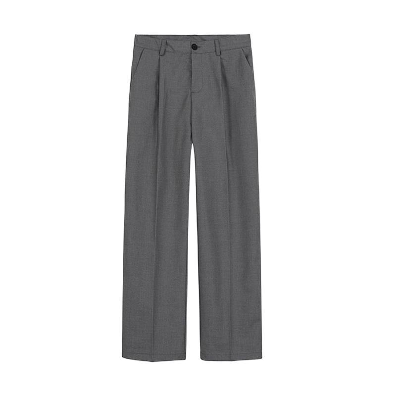 Womens Jackets And Pants | Flared Pants in Prince Of Wales Flannel Noir Craie