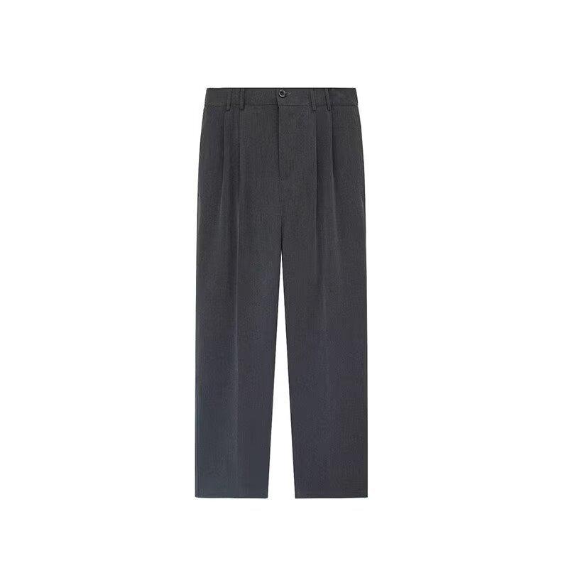 Womens Jackets And Pants | High-Waisted Pants in Grain de Poudre Black