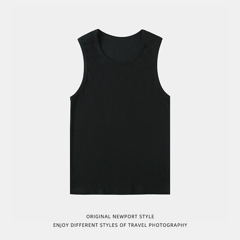 Womens Knitwear | Tank Top in Wool Black