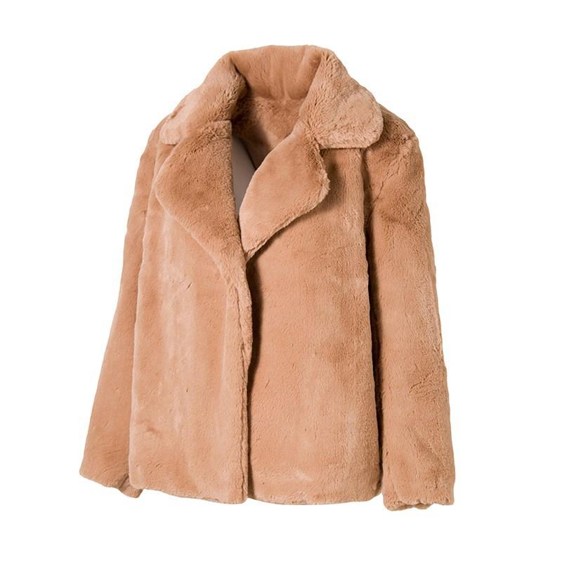 Womens Leather And Coats | coat in shearling Craie