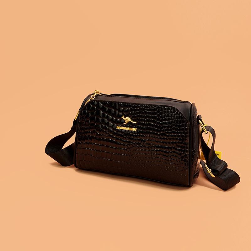 Womens Mini Bags | CASSANDRE small cylinder bag in raffia Black