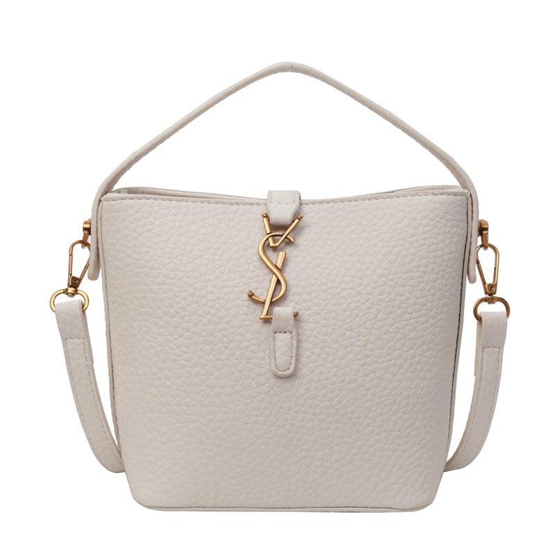 Womens Mini Bags | LE 37 mini in shiny leather Blanc Vintage