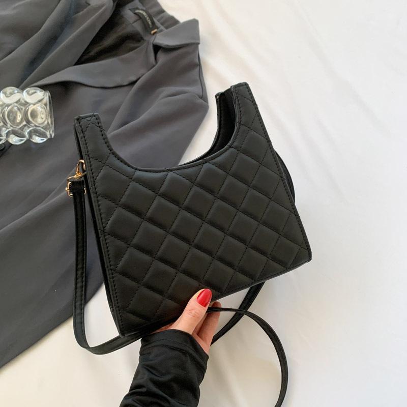 Womens Mini Bags | SADE hobo in lambskin Black