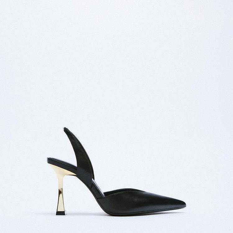 Womens Mules And Pumps | BARBARA mules in smooth leather Black