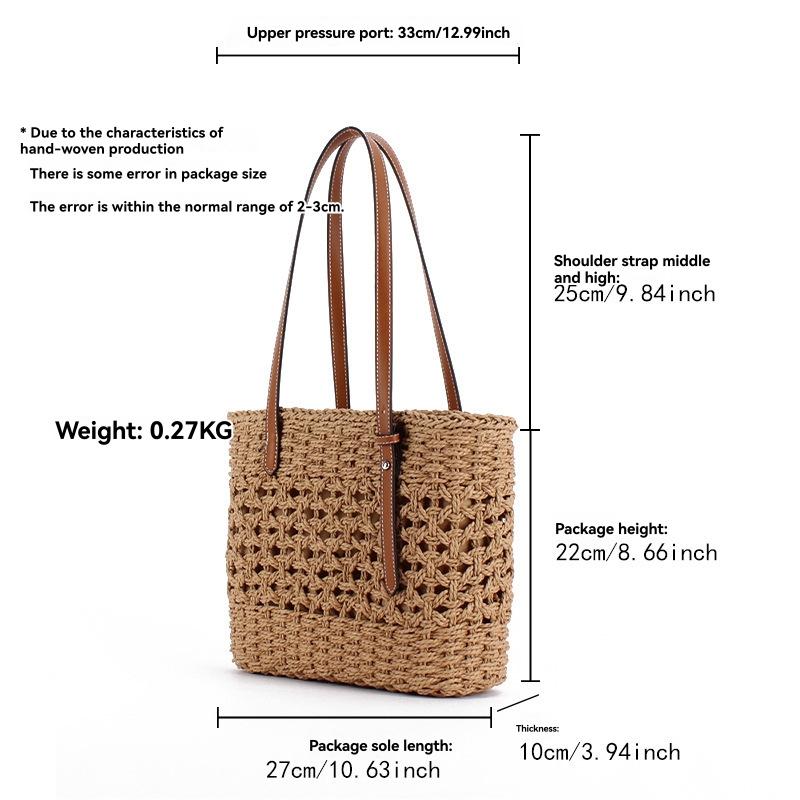 Womens Paniers And Totes | PANIER Medium bag in raffia Naturel