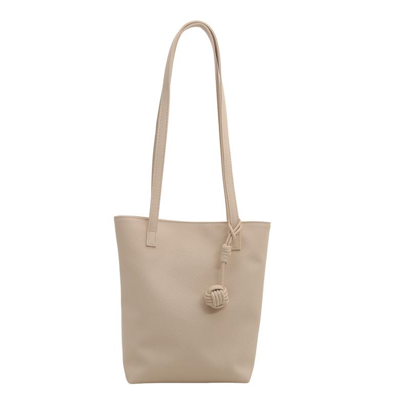 Womens Paniers And Totes | SHOPPING TOY IN LEATHER Blanc Vintage