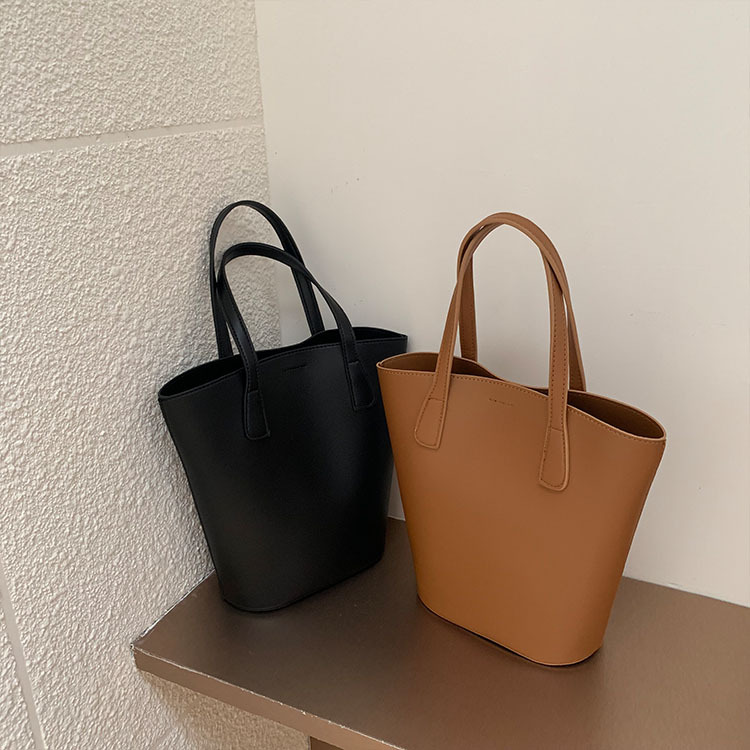 Womens Paniers And Totes | SHOPPING TOY IN LEATHER Brick