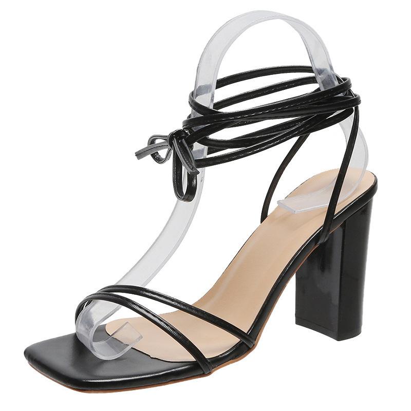 Womens Sandals | LIZA sandals in satin crepe Black And Nude