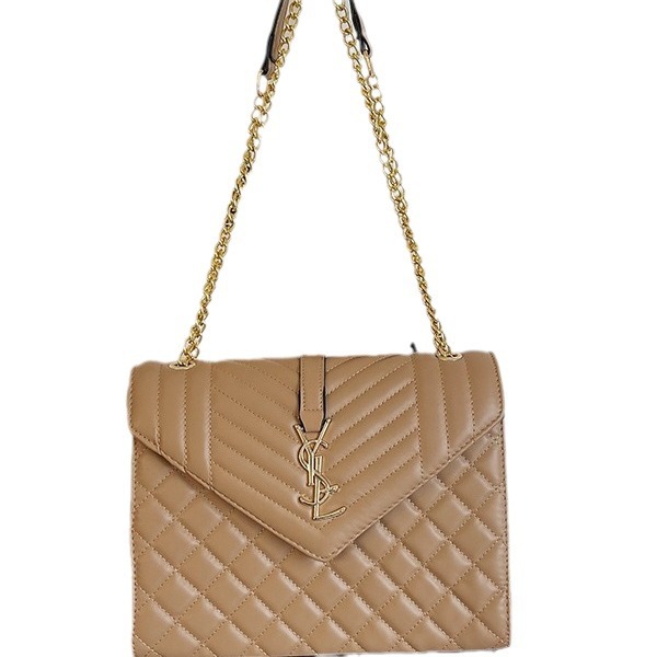 Womens Shoulder Bags | COLLEGE MEDIUM in quilted suede Matt Gold