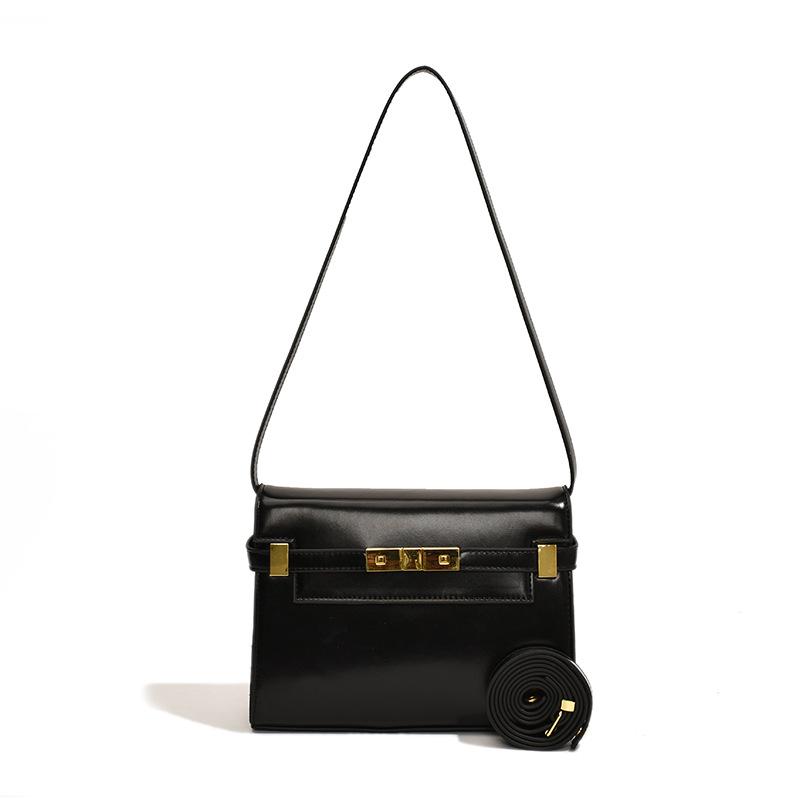 Womens Shoulder Bags | manhattan small in patent leather Black