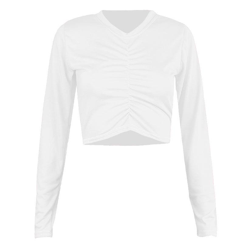 Womens Knitwear | ruched sweater in cashmere, wool, and silk Black